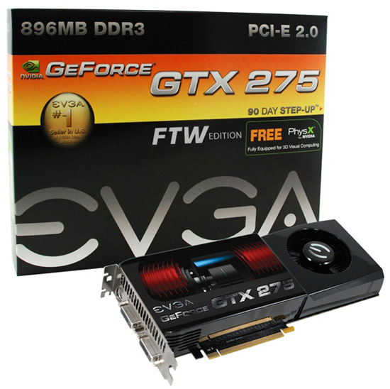 EVGA GeForce GTX 275 FTW